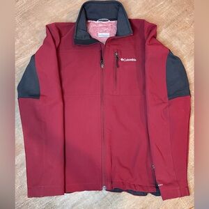 Columbia Burgundy and Black Jacket